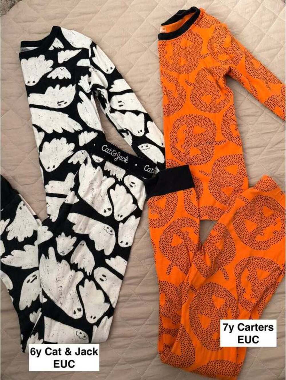 6/7y Boys Halloween Pj Bundle